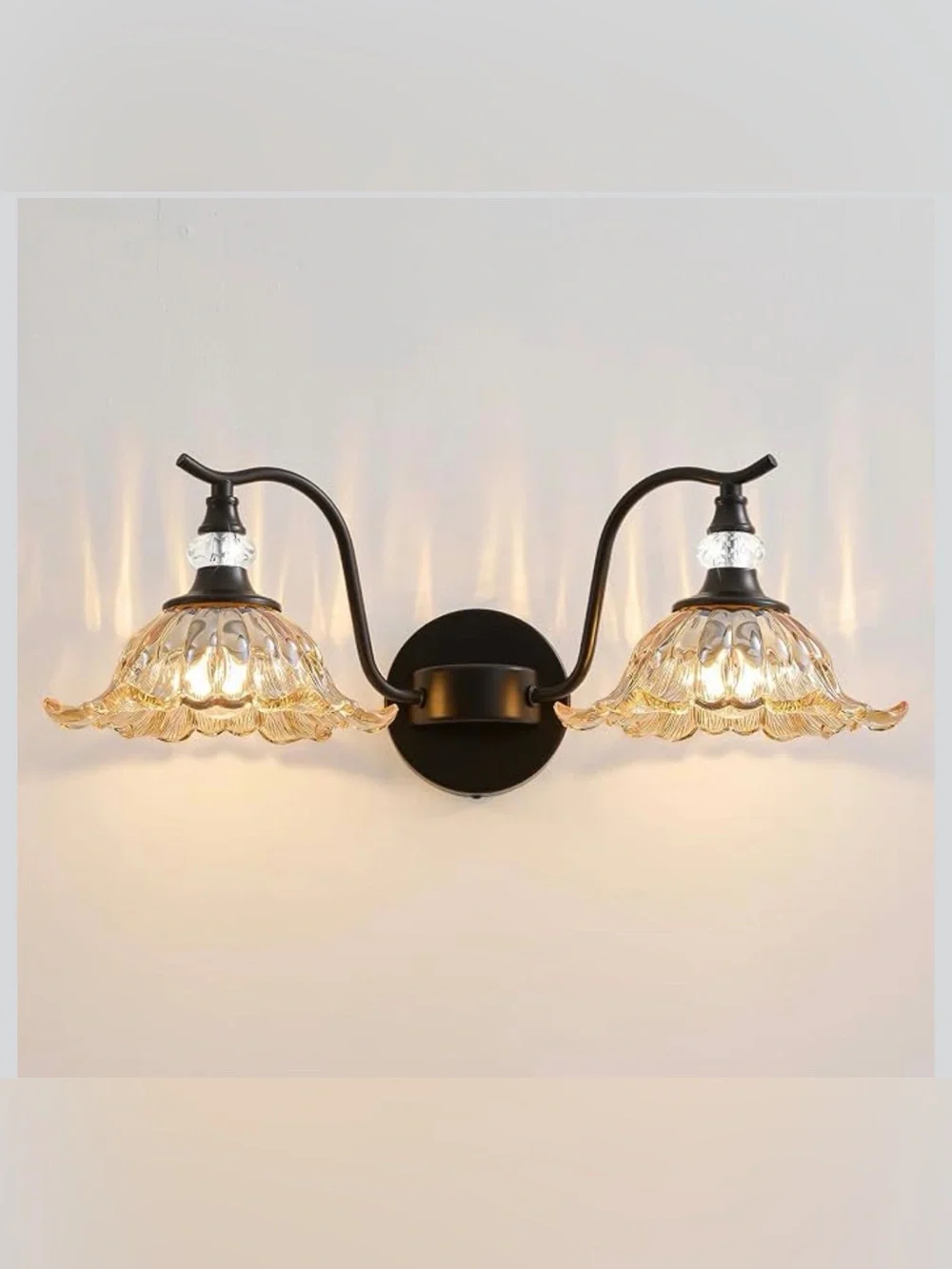 Vintage Bathroom Vanity Light Fixtures 2 light